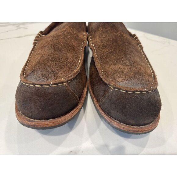 Timberland Boot Company Counterpane Venetian Loafer in Brown Suede Size 12 - Picture 4 of 7